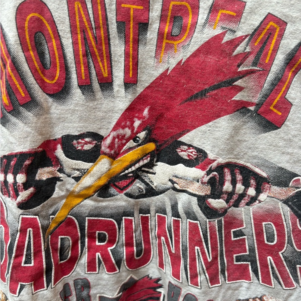 Vintage NHL Montreal Roadrunners Graphic Tee